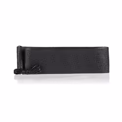 ALCA 598000 Steering wheel cover black 43-45 Leatherette, PP (Polypropylene) lace up