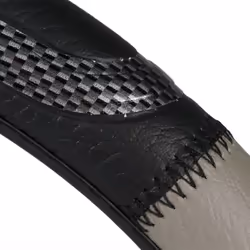 ALCA Luxus 599000 Steering wheel cover grey, black 37-39 PVC