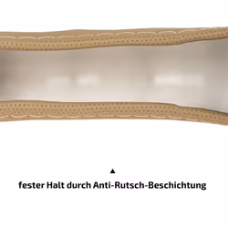 HEYNER SOFT COMFORT PRO 600500 Steering wheel cover beige 37-39 PVC