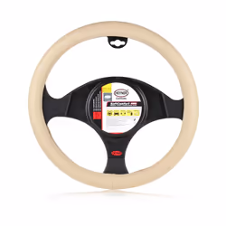 HEYNER SoftComfort Pro 603500 Steering wheel cover beige 37-39 PVC