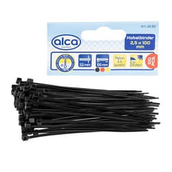 ALCA 613100 Cable Tie black 100 2.5