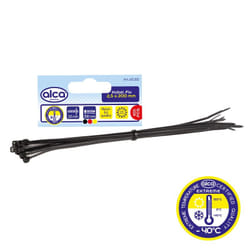 ALCA 613200 Cable Tie black 200 2.5