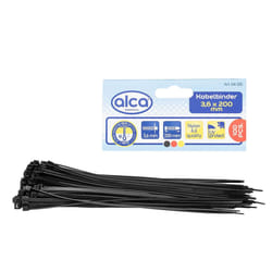 ALCA 614200 Cable Tie black 200 3.6