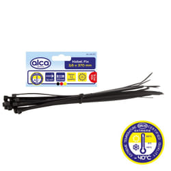ALCA 614370 Cable Tie black 370 3.6