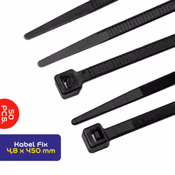 ALCA 615460 Cable Tie black 450 4.8