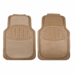 HEYNER ProtectionStar Pro 731250 Floor mat set Rubber Front and Rear 4 beige Universal fit 71x47.5 cm, 43x45 cm