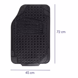 Floor Mat; ALCA; Rubber Left of the driver seat