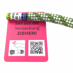 Edelrid On Sight Climbing Rope 9.8 mm (Dynamic Single Rope), Colour: Green, Size: 60 Metres