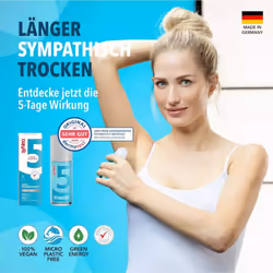 syNeo 5 Antiperspirant Unisex Roll-On Deodorant for Men and Women 50ml