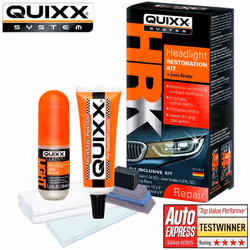 QUIXX Car Headlight Restoration Kit Polish Sealing Headlamp Lens Restorer