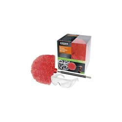QWCB1 Wheel Cleaning Brush, Suitable for Cordless Drills and all Wheel Rims Surfaces, Cleans without Scratching the Car Motorcycles and Bicycles