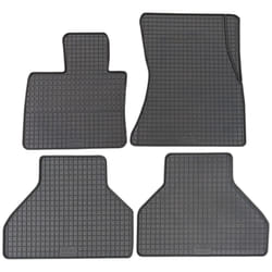 Petex 16910 Floor mat set Rubber Front and Rear 4 black BMW: X5