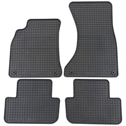 Petex 13310 Floor mat set Rubber Front and Rear 4 black AUDI: A5 B8 Sportback