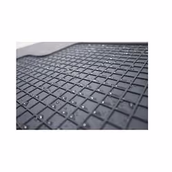 Petex 44210 Floor mat set Rubber Front and Rear 4 black