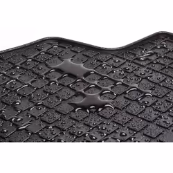 Petex 99111 Floor mat set Rubber Front and Rear 4 black HYUNDAI: ix35