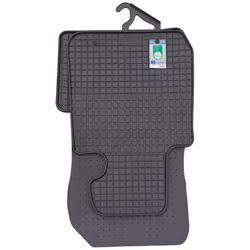 Petex 15710 Floor mat set Rubber Front and Rear 4 black