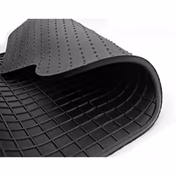 Petex 61510 Floor mat set Rubber Front and Rear 4 black VOLKSWAGEN: Golf 7