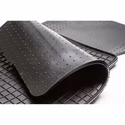 Petex 81810 Floor mat set Rubber Front and Rear 4 black SEAT: IBIZA 5