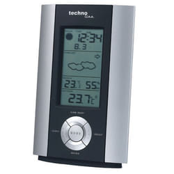 Technoline WS 6710 digital weather station Black, Silver
