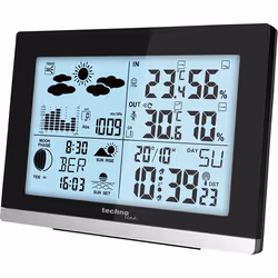 Technoline WS 6762 digital weather station Black Battery