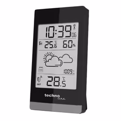 Technoline WS 9132, Black, Silver, Indoor hygrometer, Indoor thermometer, Outdoor hygrometer, Outdoor thermometer, Hygrometer ...
