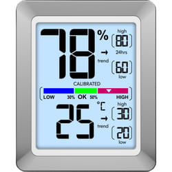 Technoline WS 9460 digital weather station Silver Battery