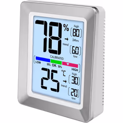 Technoline WS 9460 digital weather station Silver Battery