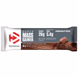 Dymatize Super Mass Gainer, Chocolate, 90 g, Milk protein, Whey protein, Consume 1 bar (90 g) per day, after training As part ...