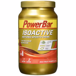 Powerbar Isoactive Isotonisches SportgetrÃ¤nk (5 Elektrolyte und C2max Dual Source Carb Mix) Red Fruit Punch, 1.320g