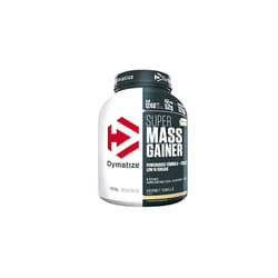 Dymatize Super Mass Gainer Gourmet Vanilla 2943g - Weight-Gainer Powder + Carbohydrates, BCAAs and Casein, White