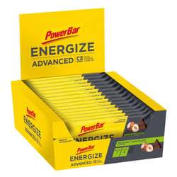 Powerbar - Energize Advanced - Choco Hazelnut - 15x55g - High Carb Energy Bar - Magnesium&Sodium