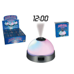 Out of the blue Alarm Clock with digital clock
