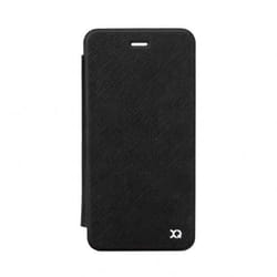 Xqisit Adour mobile phone case 11.9 cm (4.7") Folio Black, Transparent