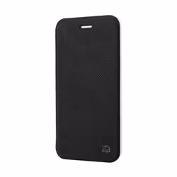 Xqisit Adour mobile phone case 11.9 cm (4.7") Folio Black, Transparent