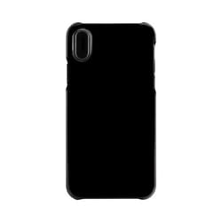 Xqisit iPlate Glossy mobile phone case 14.7 cm (5.8") Cover Black