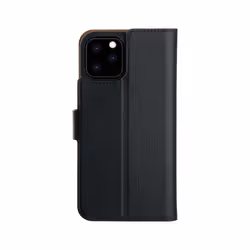 Xqisit Slim Wallet Selection mobile phone case 16.5 cm (6.5") Cover Black