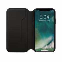 Xqisit Folio wallet mobile phone case 16.5 cm (6.5") Black