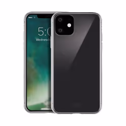 Xqisit Phantom Glass, Cover, Apple, iPhone 11, 15.5 cm (6.1"), Transparent