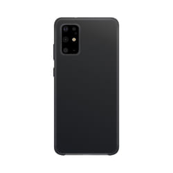 Xqisit Silicone mobile phone case 17 cm (6.7") Cover Black
