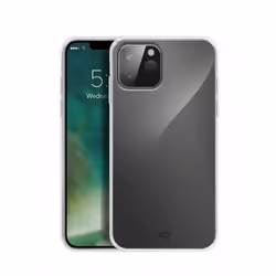 Xqisit Flex case Anti Bac, Cover, Apple, iPhone 12, 13.7 cm (5.4"), Transparent