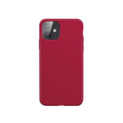 Xqisit Silicone mobile phone case 13.7 cm (5.4") Cover Red