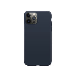 Xqisit Silicone mobile phone case 17 cm (6.7") Cover Blue