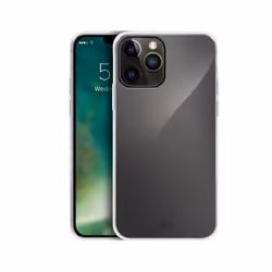 Xqisit Flex Anti Bac, Cover, Apple, iPhone 13 Pro Max, 17 cm (6.7"), Transparent