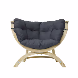 Siena Uno Anthracite Upholstered Sofa