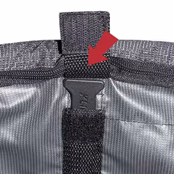 KLICKfix Doggy Shopper Front Bicycle bag 24 L Grey - Additional view 8