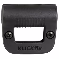 KLICKfix Light Clip, Flashlight bike mount, Black