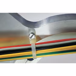 Hellermann Tyton T50ML cable tie Screw mount cable tie Polyamide White 100 pc(s)