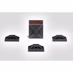 Hellermann Tyton MB2APT-I, Black, Plastic, 100 pc(s), RoHS, 13 mm, 13 mm