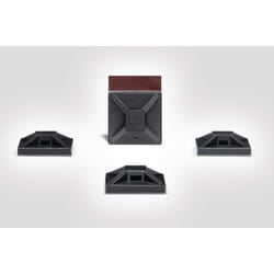 Hellermann Tyton MB2APT-I Black Plastic 100 pc(s)