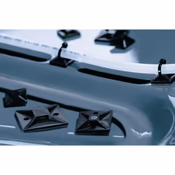 Hellermann Tyton MB4APT-I, Black, Polyamide, 100 pc(s), RoHS, 28 mm, 28 mm